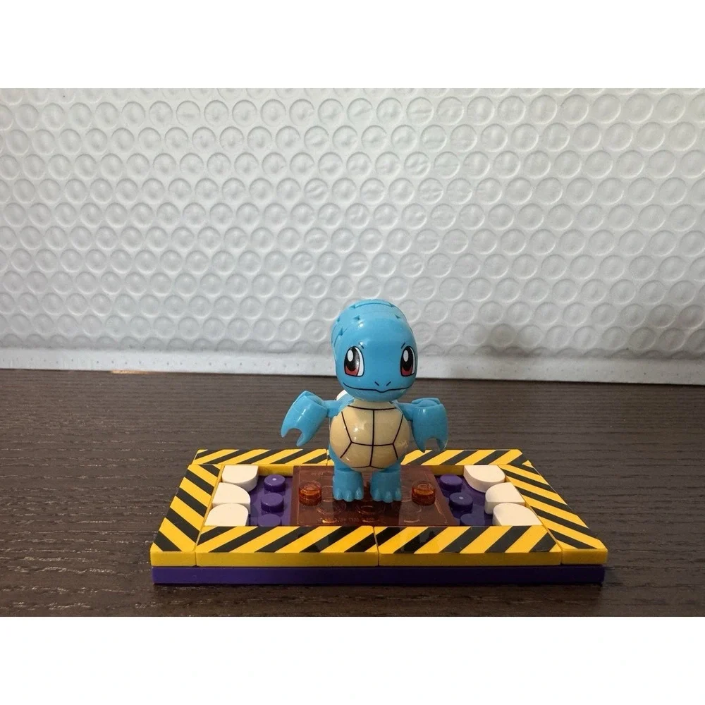 Mega Construx Pokemon Poke Ball Squirtle Creature Water Building Kit For Kid Fun